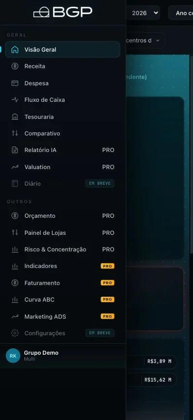 GO BI no celular